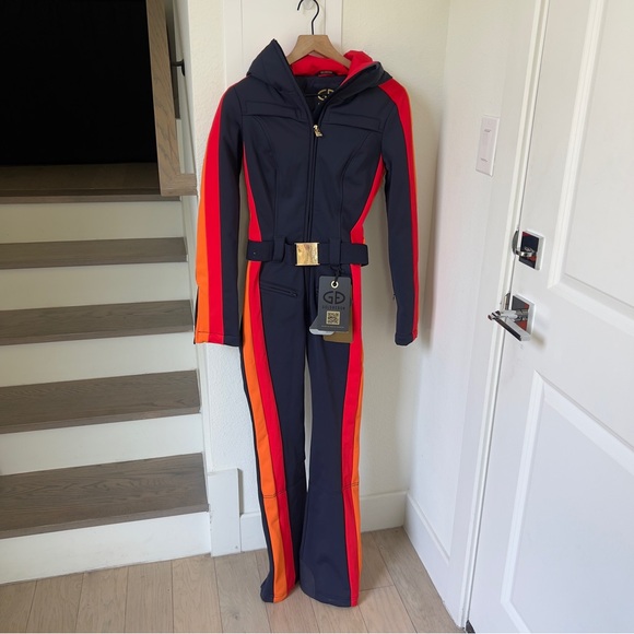 NWT GOLDBERGH Suvi Ski Suit in Navy Blue - Picture 2 of 8